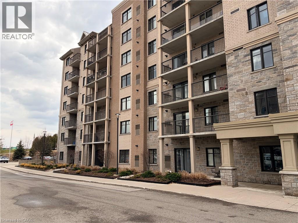 View of apartment building / complex - 776 Laurelwood Drive Unit# 406, Waterloo, ON - Outdoor With Facade