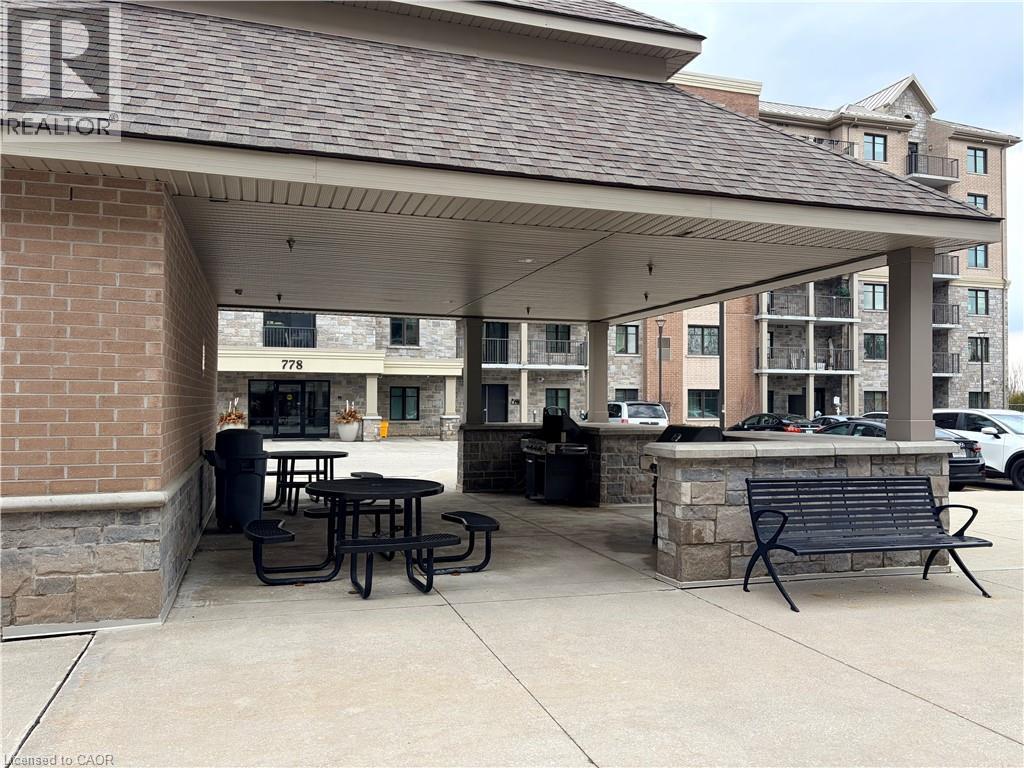 View of patio / terrace - 776 Laurelwood Drive Unit# 406, Waterloo, ON - Outdoor