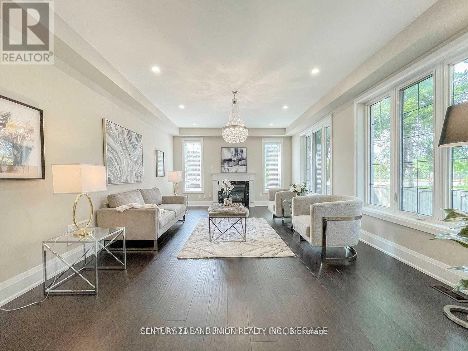 2 Stonebridge Drive, Markham, ON - Indoor Photo Showing Living Room With Fireplace