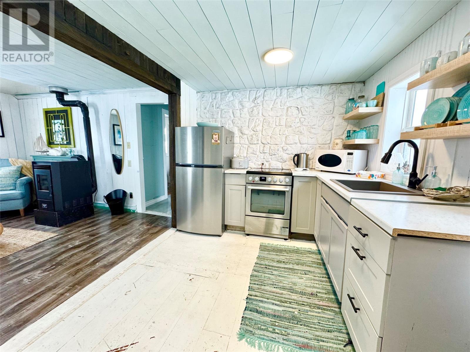 40 Loop Road, Port Albert, NL - Indoor Photo Showing Kitchen