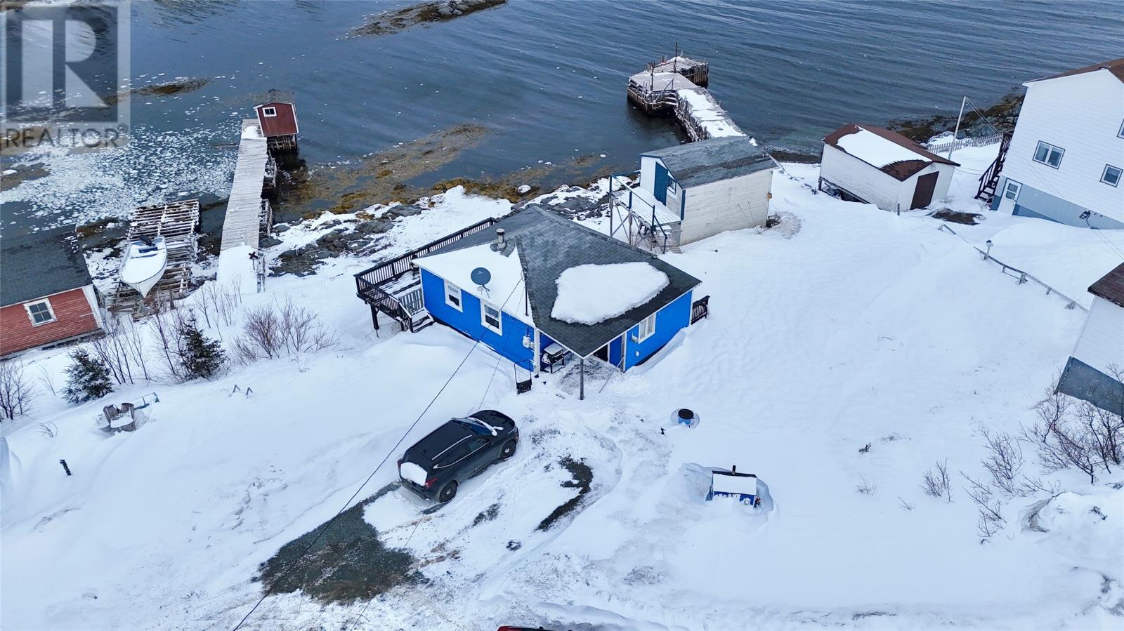 40 Loop Road, Port Albert, NL - Outdoor With Body Of Water With View