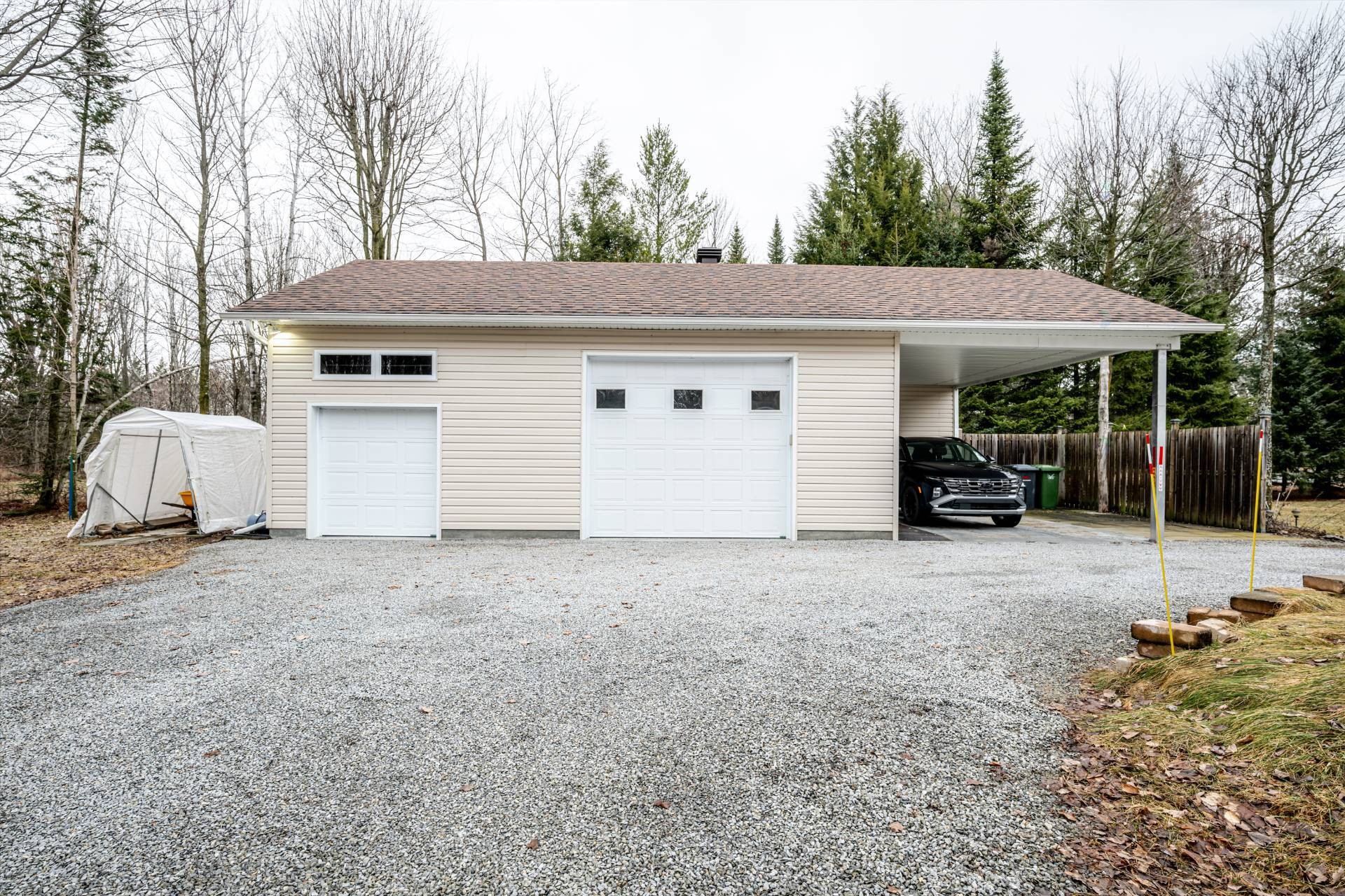 Garage - 321 Ch. Bourassa, Acton Vale, QC - Outdoor