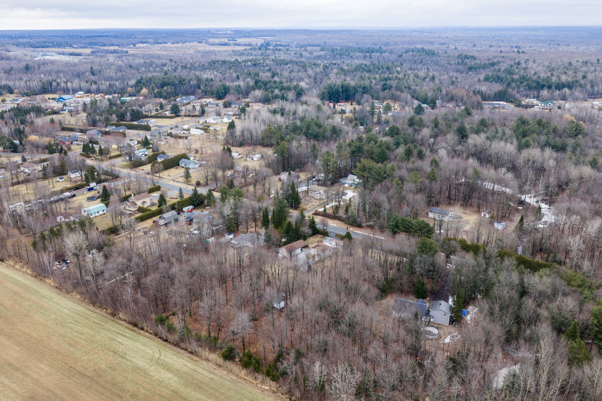 Overall view - 321 Ch. Bourassa, Acton Vale, QC - Outdoor With View