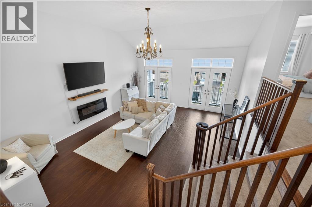 30 Patterson Drive, Caledonia, ON - Indoor With Fireplace