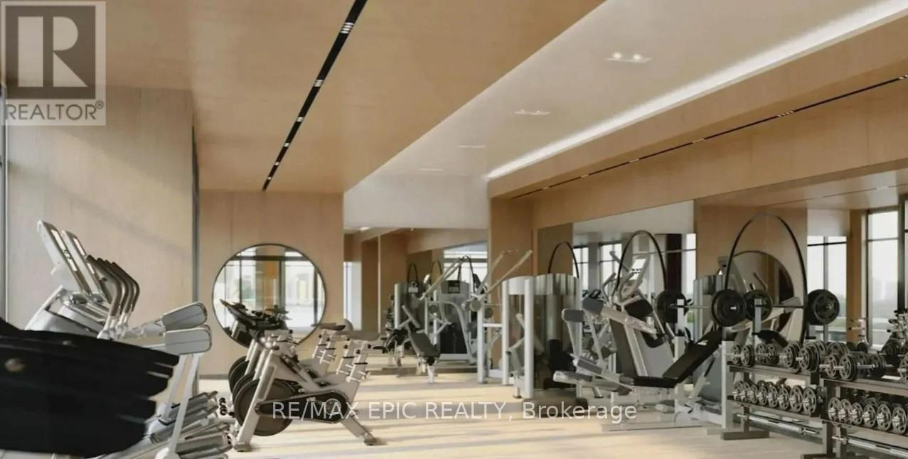 613 - 8888 Yonge Street, Richmond Hill, ON - Indoor Photo Showing Gym Room