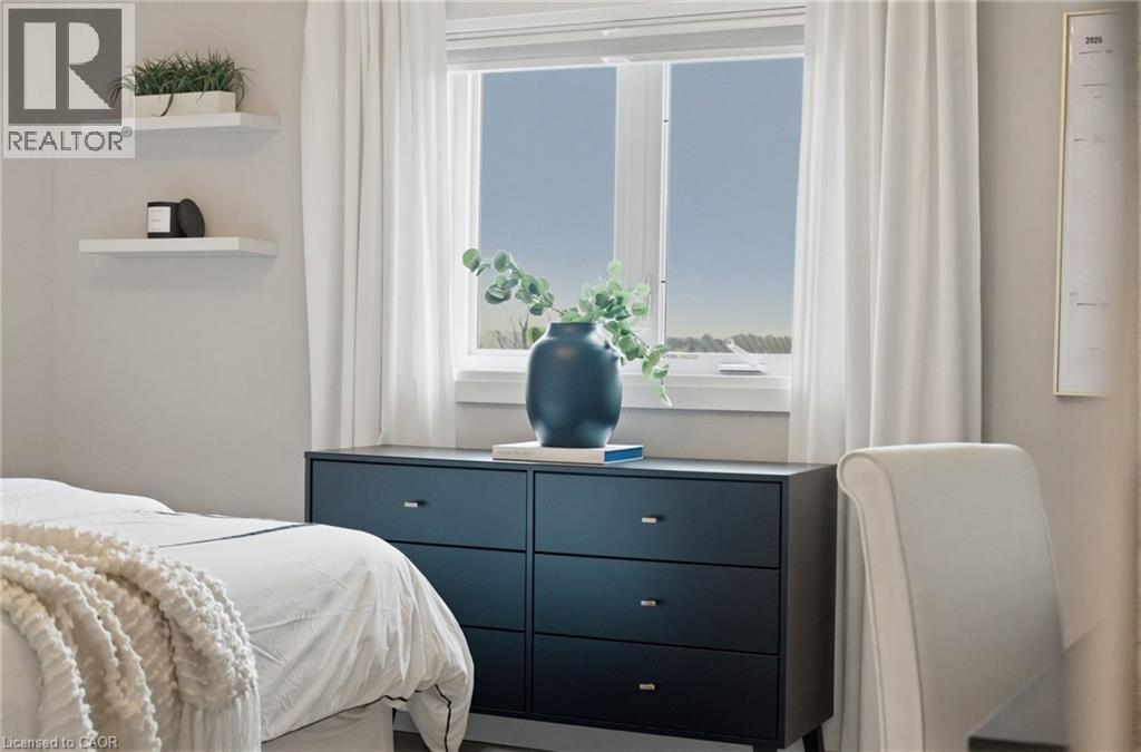 View of bedroom - 39 Mill Race Crescent, St. Jacobs, ON - Indoor Photo Showing Bedroom