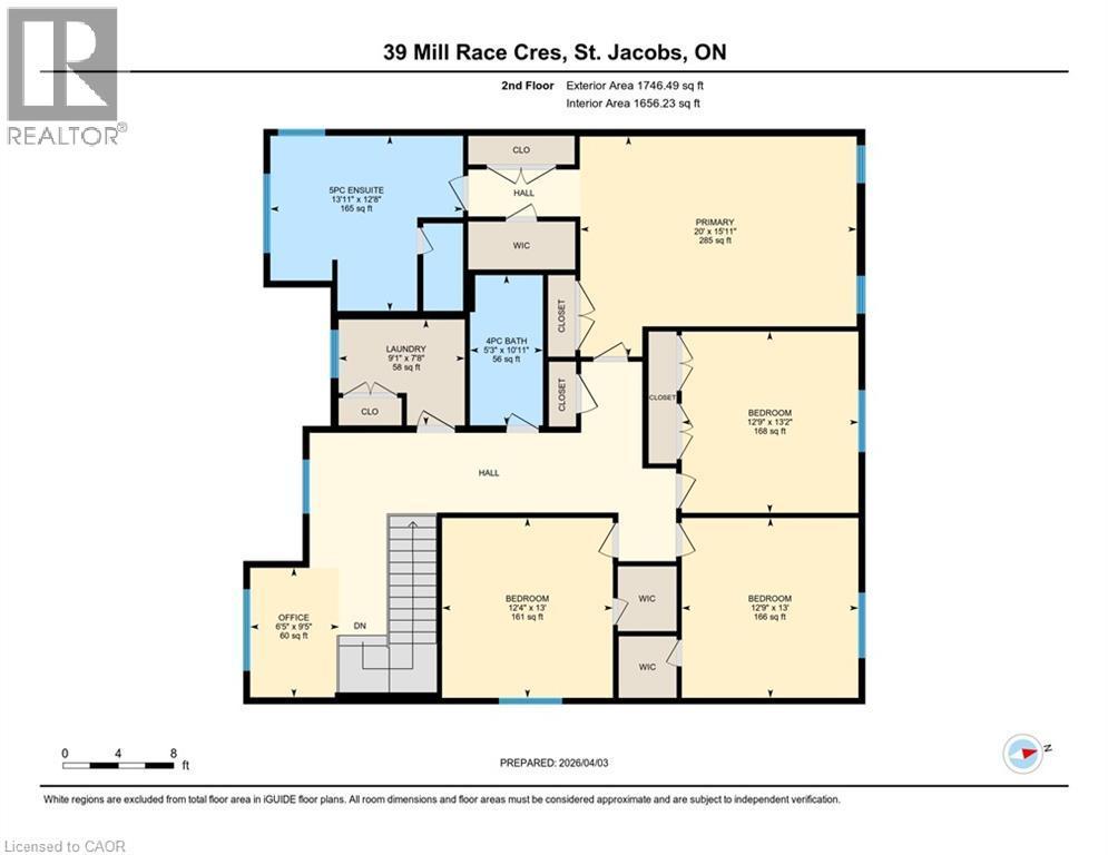 View of floor plan / room layout - 39 Mill Race Crescent, St. Jacobs, ON - Other