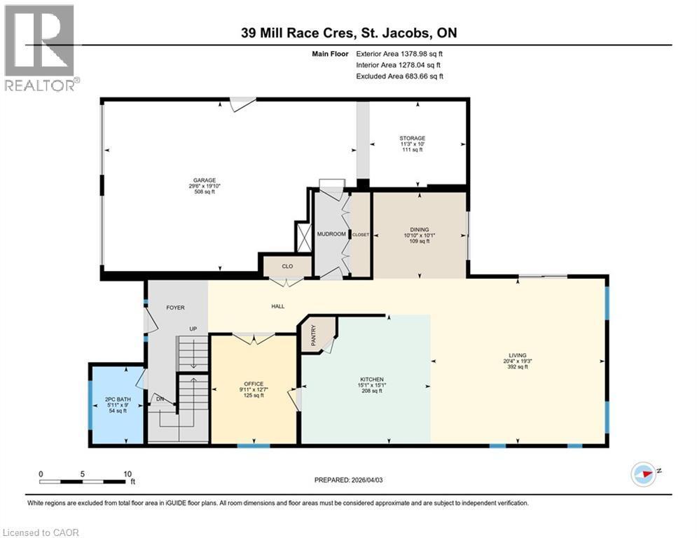 View of property floor plan - 39 Mill Race Crescent, St. Jacobs, ON - Other