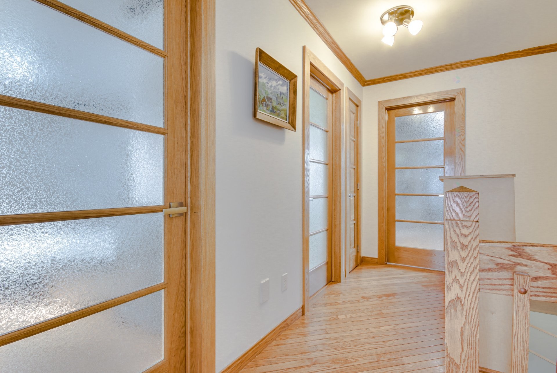 Corridor - 371 Rue St-Maurice, Saint-Séverin, QC - Indoor Photo Showing Other Room