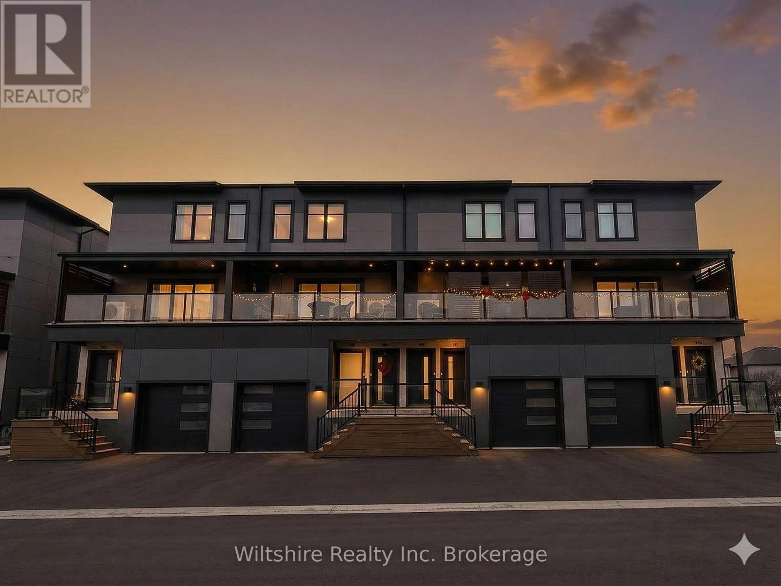 1105 - 361 Quarterline Road, Tillsonburg, ON - Outdoor With Balcony With Facade
