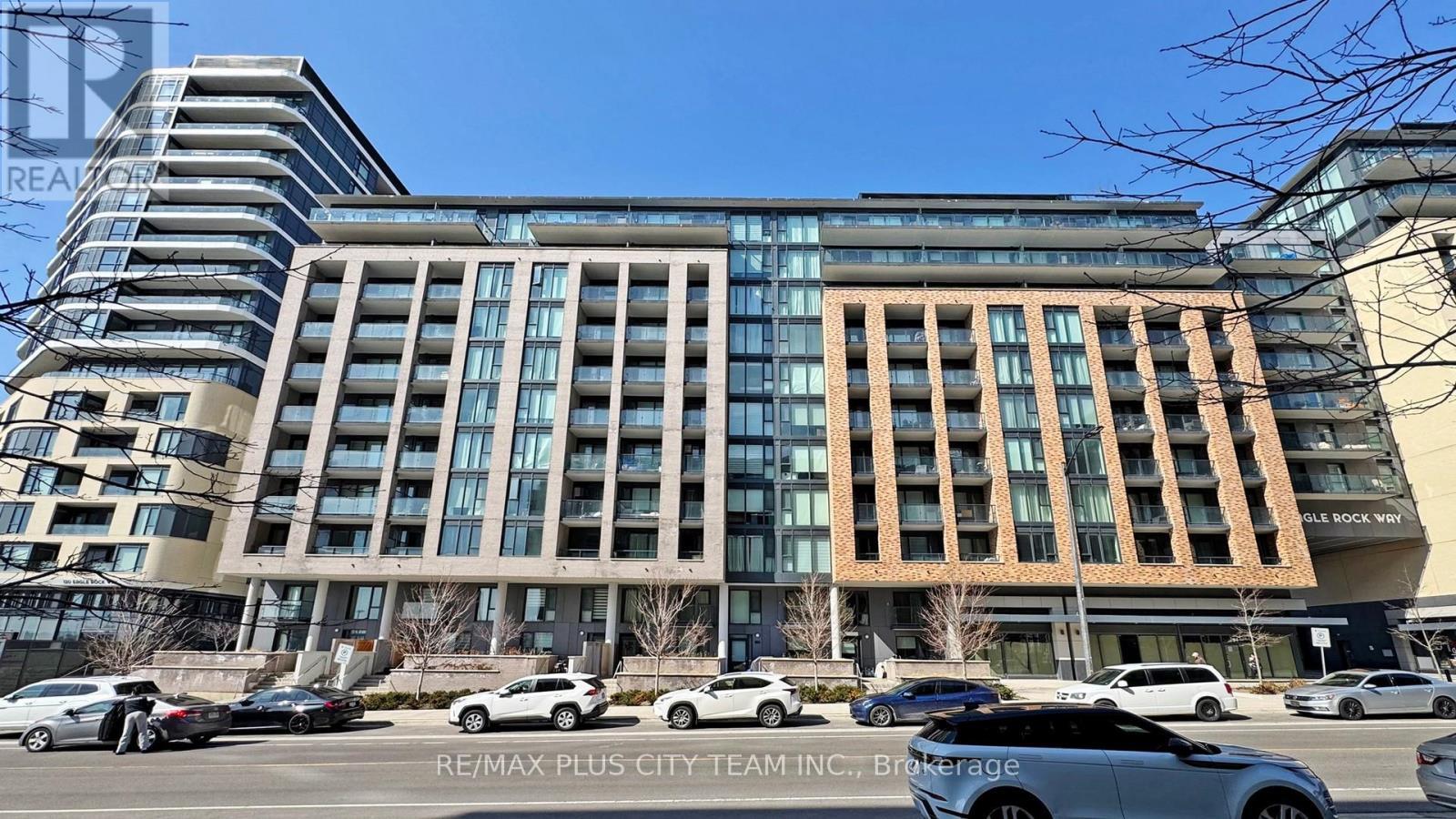 626 - 100 Eagle Rock Way, Vaughan, ON - Outdoor With Balcony With Facade