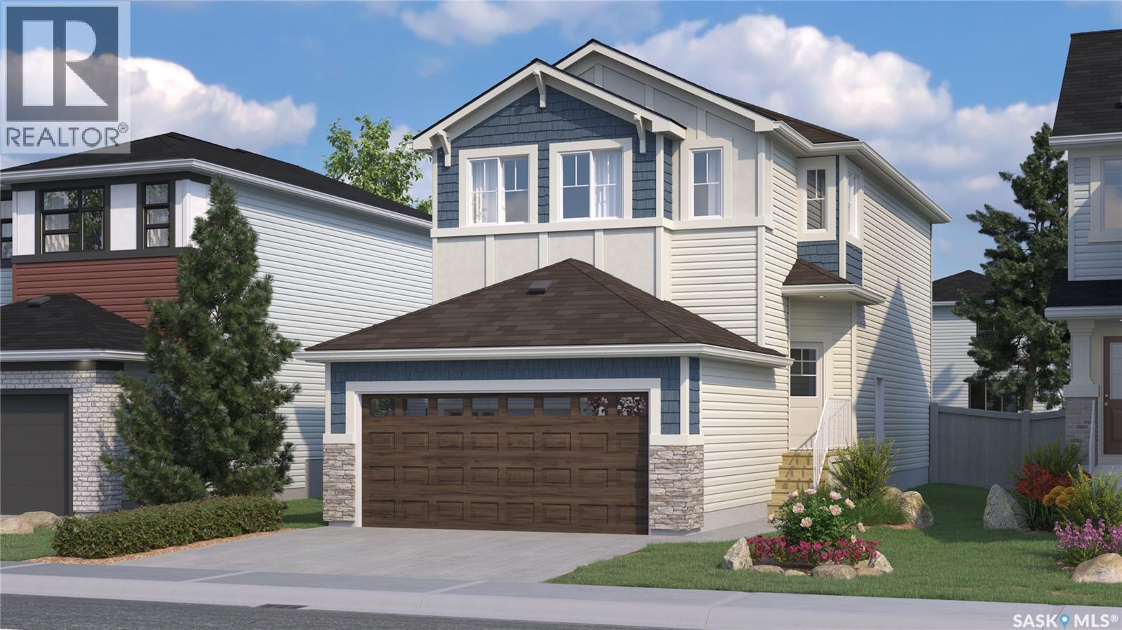 2942 Dumont Way, Regina, SK - Outdoor With Facade