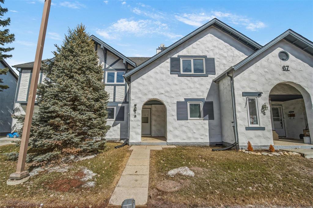 B 67 Apple Lane, Winnipeg, MB - Outdoor With Facade