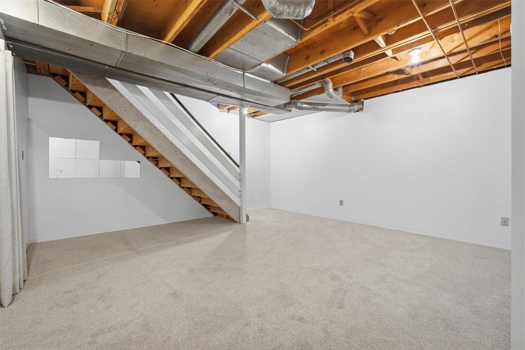 B 67 Apple Lane, Winnipeg, MB - Indoor Photo Showing Basement