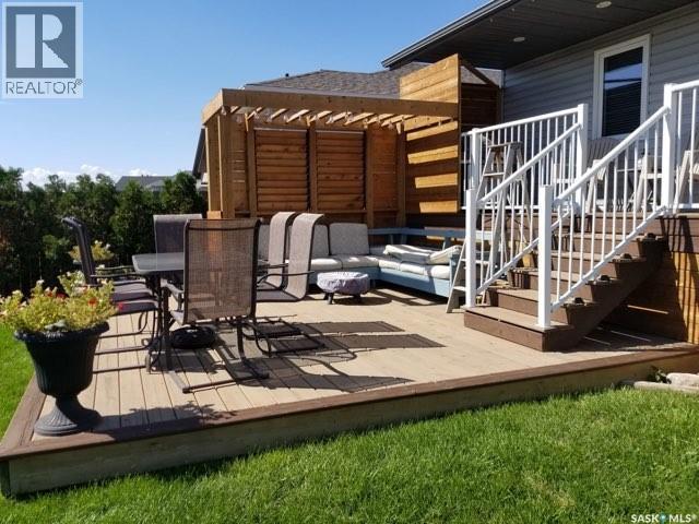 752 Mctaggart Drive, Weyburn, SK - Outdoor With Deck Patio Veranda With Exterior