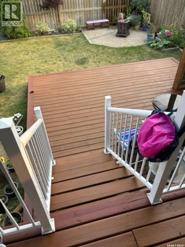 752 Mctaggart Drive, Weyburn, SK - Outdoor With Deck Patio Veranda With Exterior