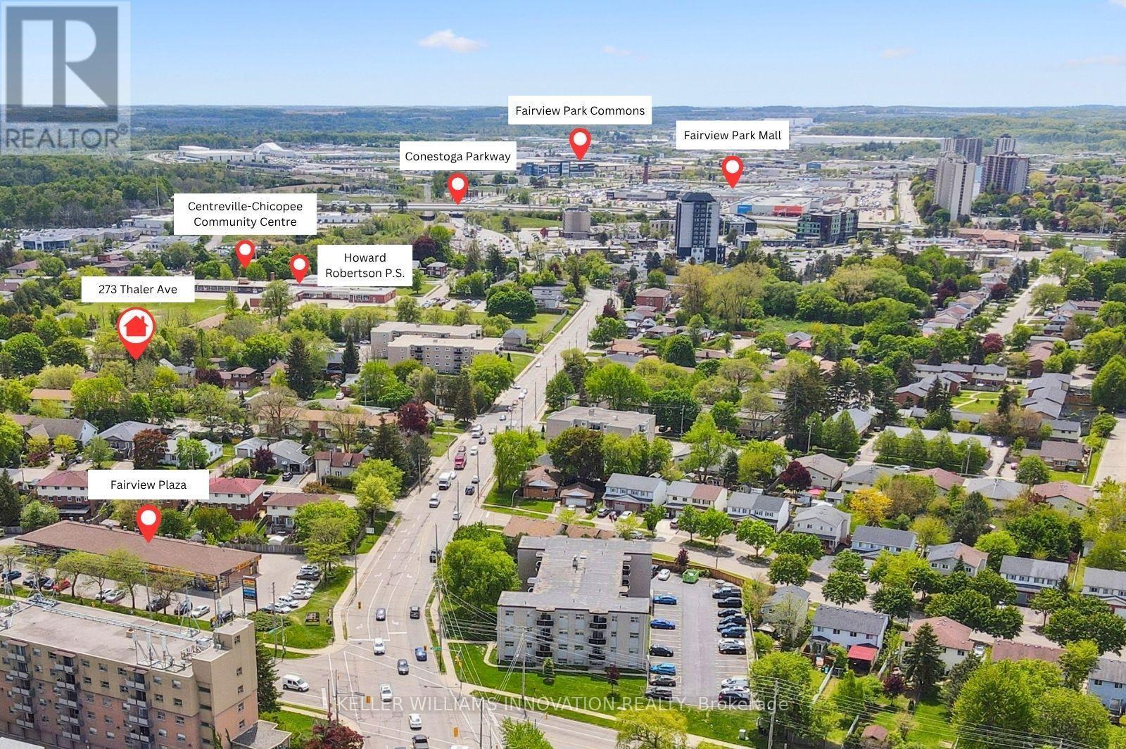 273 Thaler Avenue, Kitchener, ON - Outdoor With View