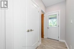 Back hallway -