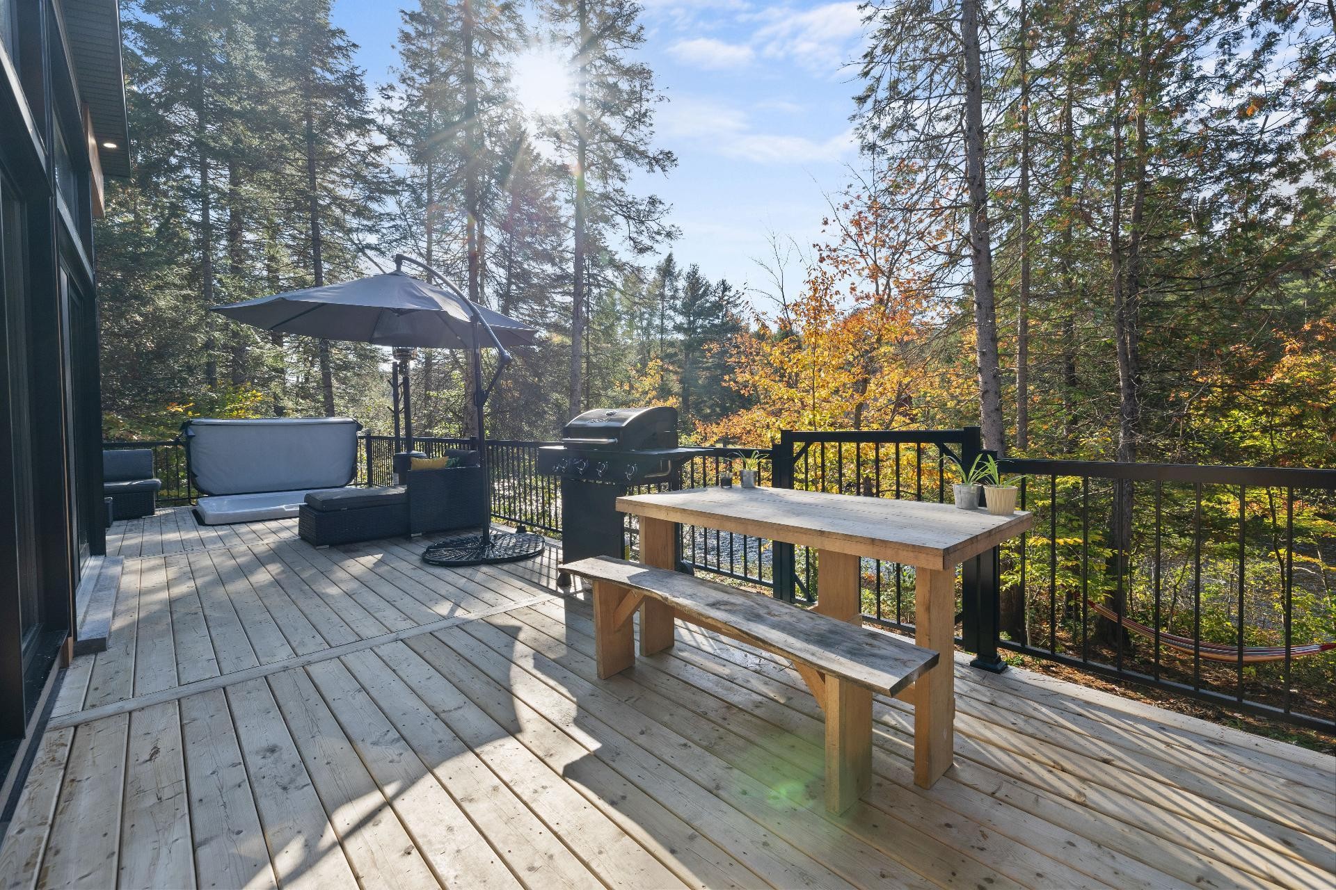 Patio - 50 Rue Des Cougars, Saint-Côme, QC - Outdoor With Deck Patio Veranda