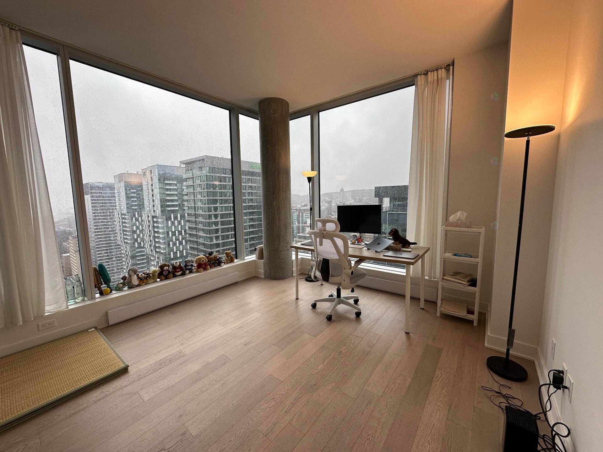 Salon - 3510-1020 Rue De La Montagne, Montréal (Ville-Marie), QC - Indoor Photo Showing Office