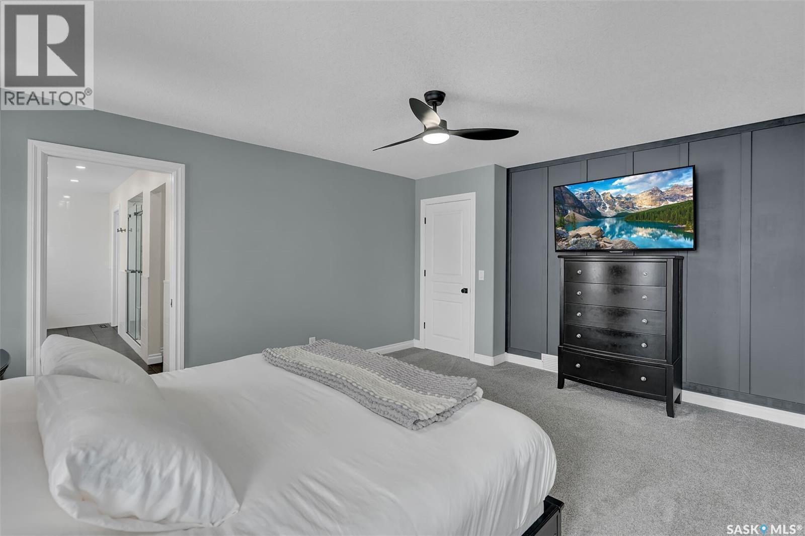 28 Emerald Creek Drive, White City, SK - Indoor Photo Showing Bedroom
