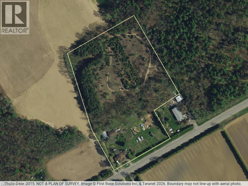 Map of the 9.4 Acres - 535 Mcdowell Road E, Simcoe, ON