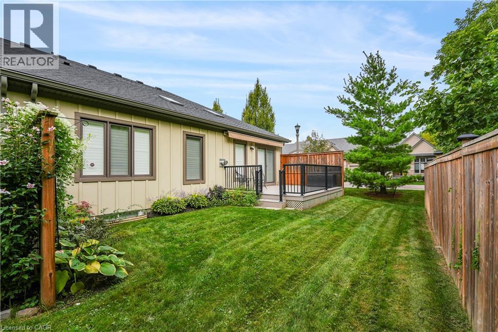 And private backyard - 1 Cedar Drive, St. Davids, ON - Outdoor