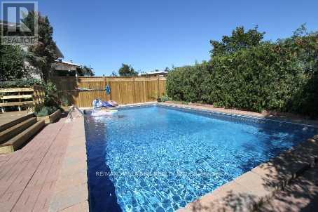 2429 Cliff Road, Mississauga, ON - Outdoor With In Ground Pool With Backyard