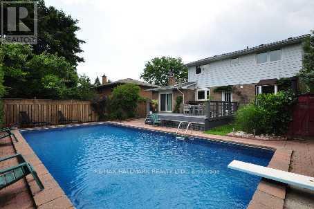2429 Cliff Road, Mississauga, ON - Outdoor With In Ground Pool With Backyard