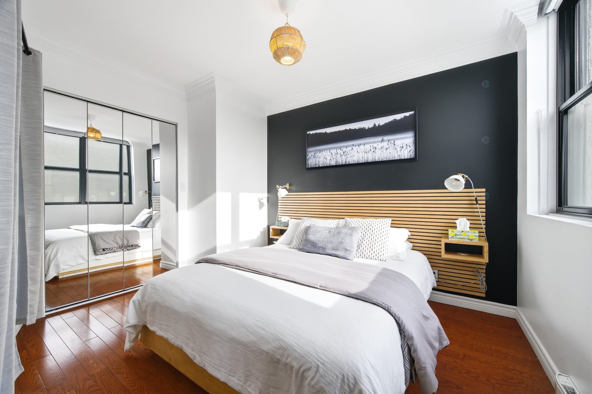 Chambre à coucher - 204-6339 Rue St-Hubert, Montréal (Rosemont/La Petite-Patrie), QC - Indoor Photo Showing Bedroom