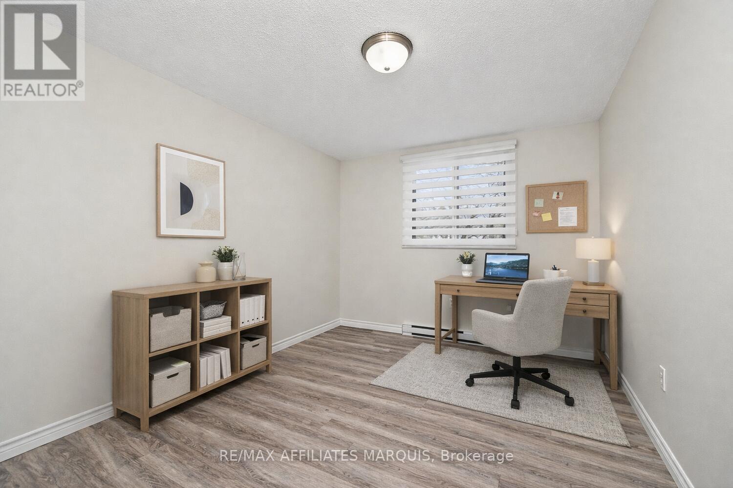 Photo is Virtually Staged - 204 - 41 Sunset Boulevard, Perth, ON - Indoor Photo Showing Office