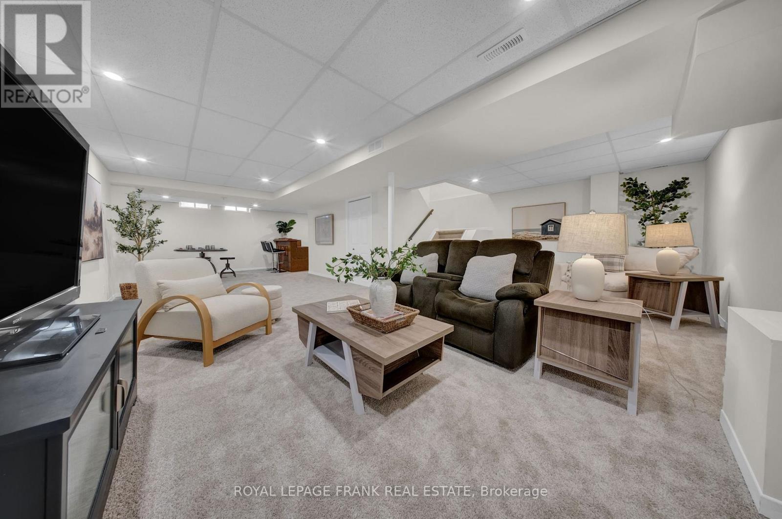 Basement Rec Room - 76 Cornwall Drive, Ajax (Central), ON - Indoor