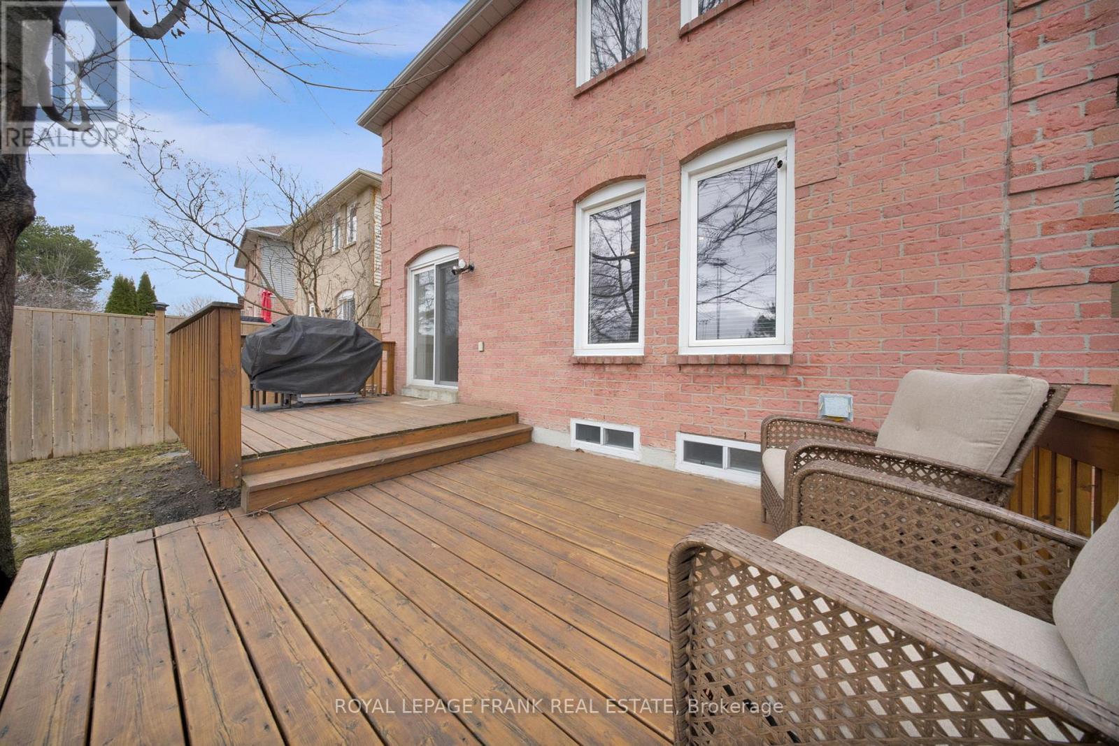 Extensive Backyard Deck - 76 Cornwall Drive, Ajax (Central), ON - Outdoor With Deck Patio Veranda With Exterior