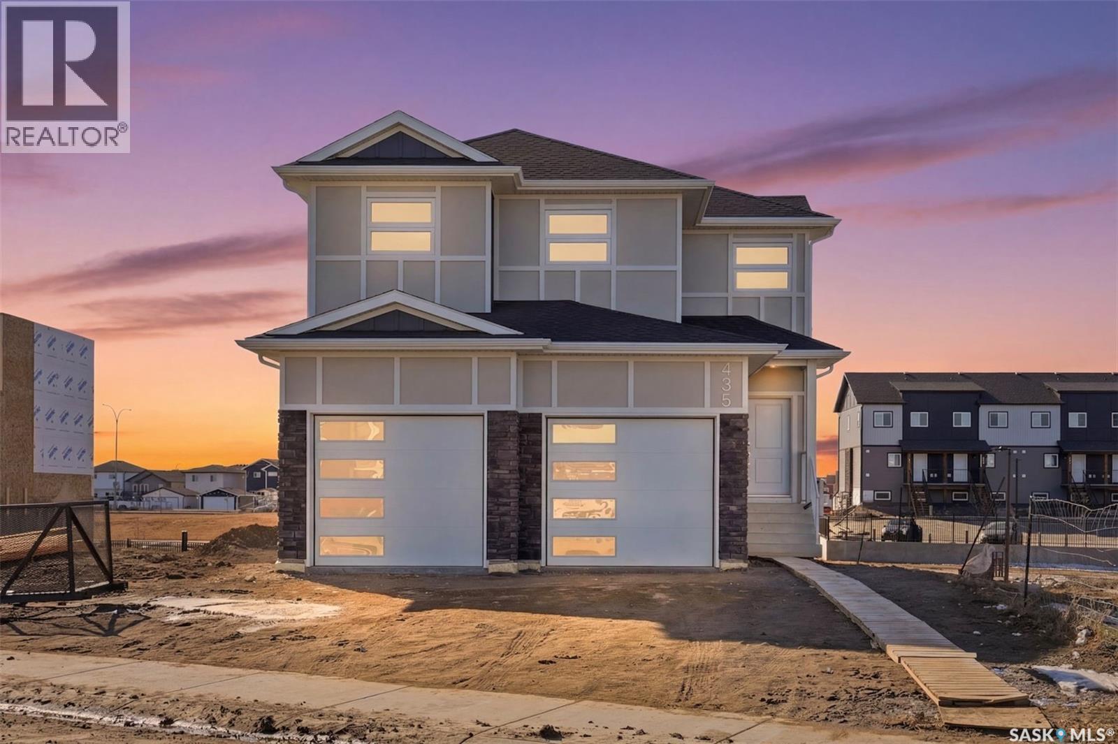 435 Sharma Crescent, Saskatoon, SK - Outdoor With Facade