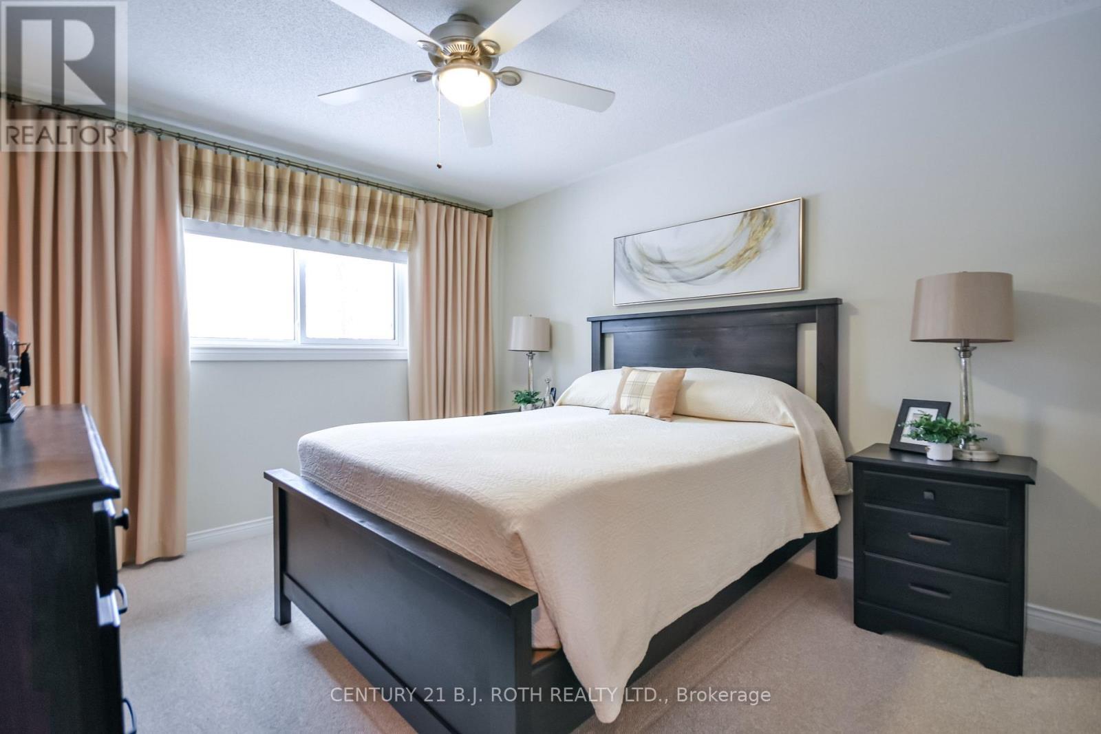Primary suite with large closet & 3 piece ensuite! - 91 Benson Drive, Barrie, ON - Indoor Photo Showing Bedroom