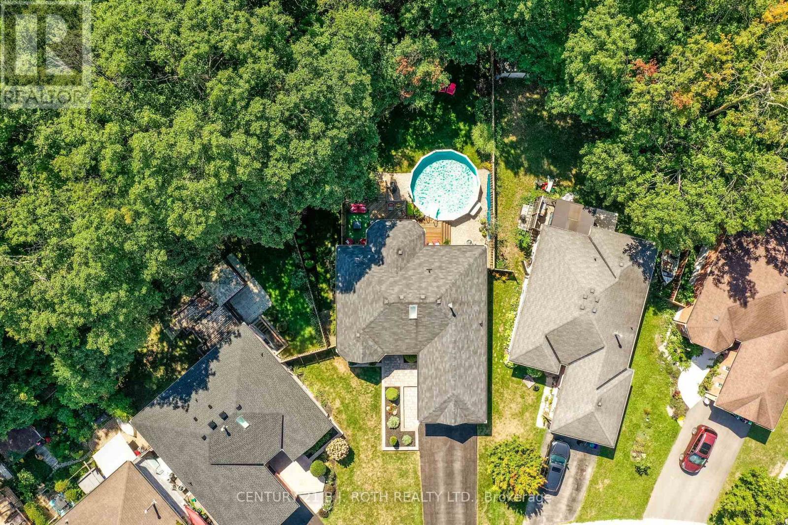 Aerial view. - 91 Benson Drive, Barrie, ON - Outdoor With View