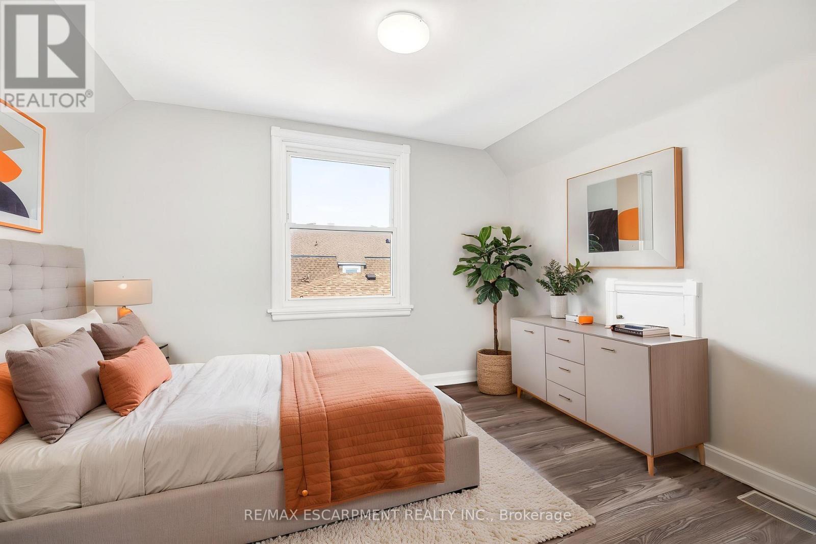 Virtually Staged - 269 Queensdale Avenue E, Hamilton, ON - Indoor Photo Showing Bedroom