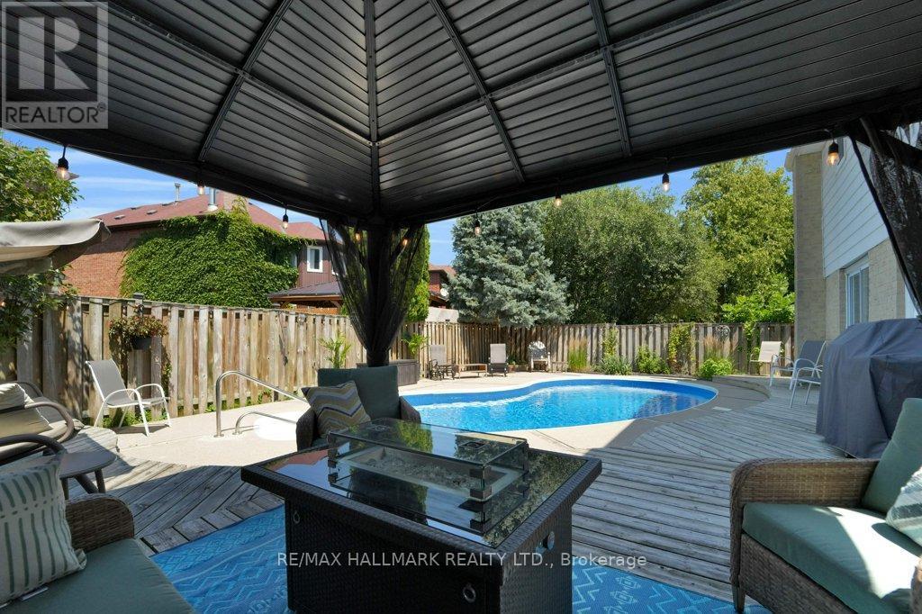 85 Colvin Crescent, Vaughan, ON - Outdoor With In Ground Pool With Deck Patio Veranda