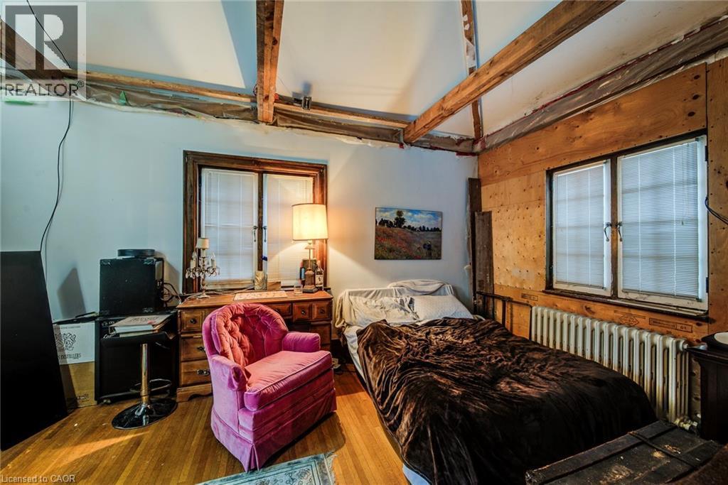 multi-purpose room with access to upper deck - 71 Margaret Avenue, Kitchener, ON - Indoor Photo Showing Bedroom
