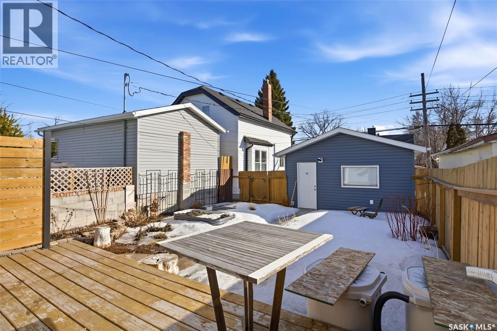 3809 Victoria Avenue, Regina, SK - Outdoor With Deck Patio Veranda With Exterior