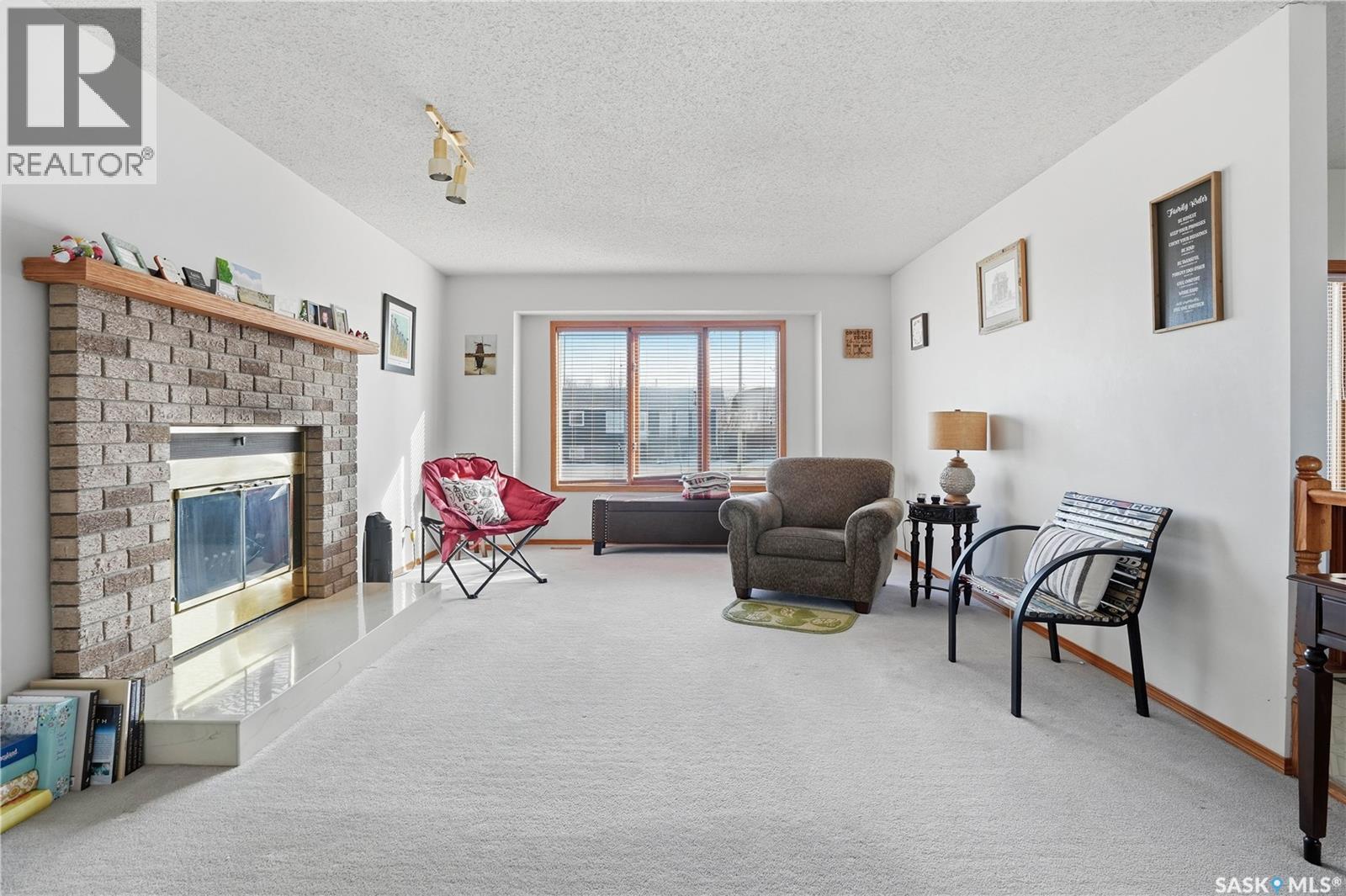 681 Canada Street, Central Butte, SK - Indoor With Fireplace