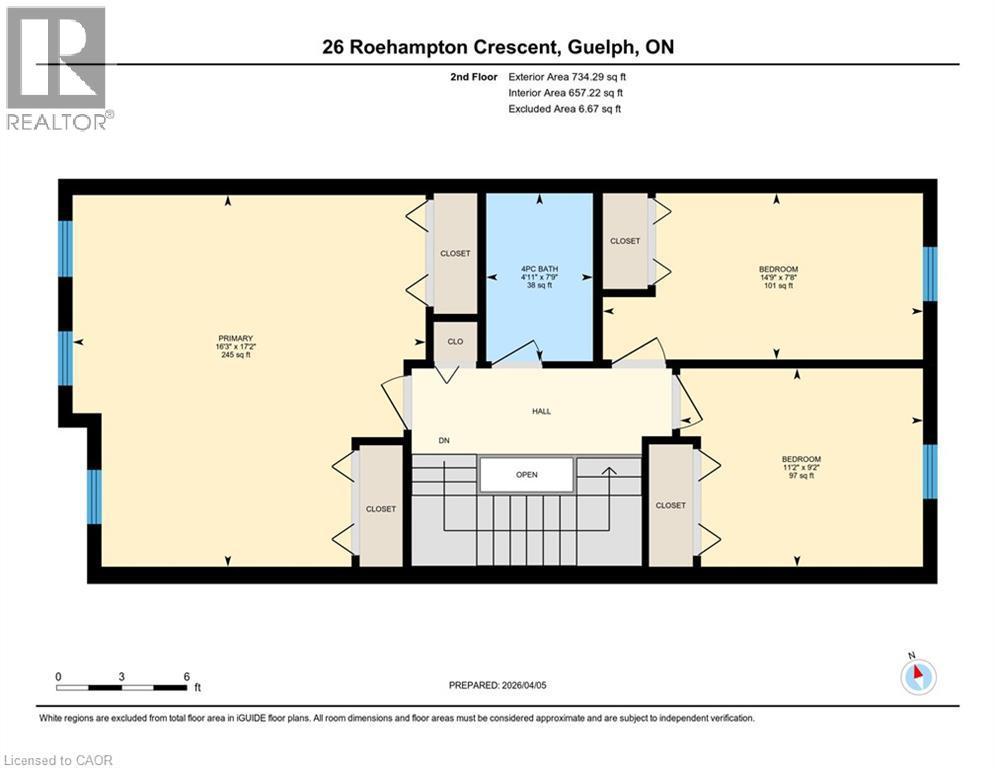 View of room layout - 26 Roehampton Crescent, Guelph, ON - Other