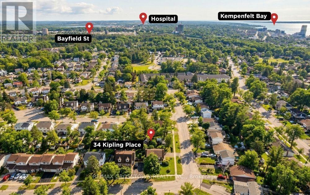 34 Kipling Place, Barrie, ON - Outdoor With View