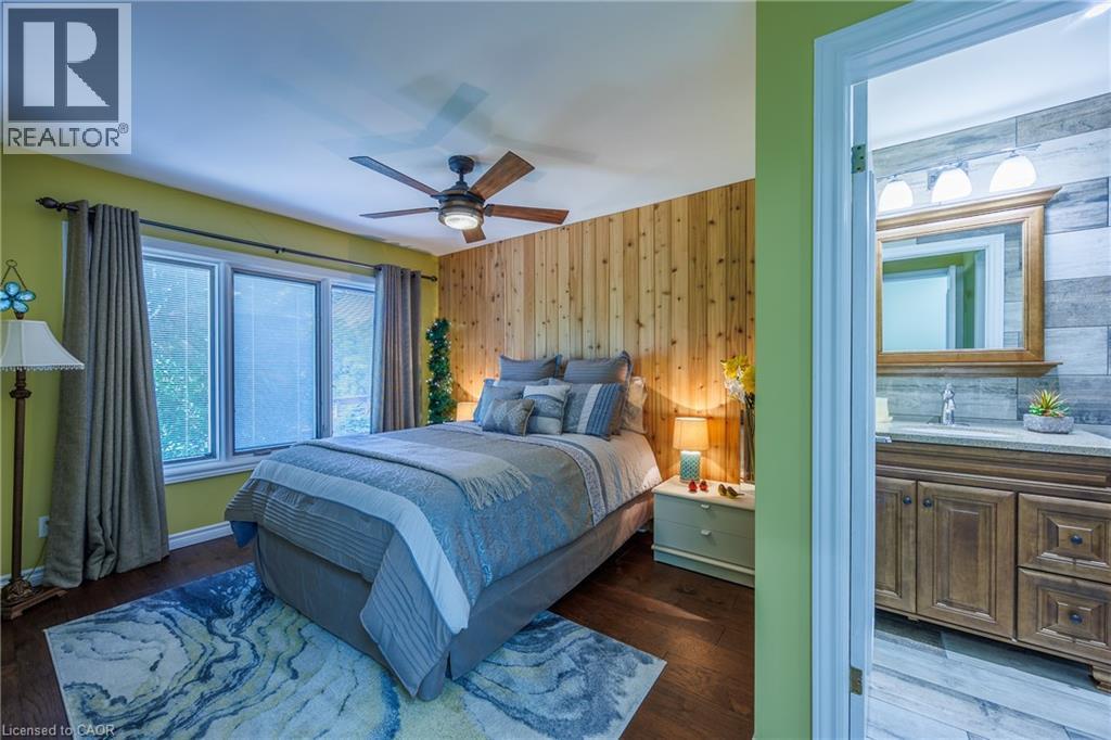 #4 bedroom with ensuite bath - 1285 Cockshutt Road, Simcoe, ON - Indoor Photo Showing Bedroom