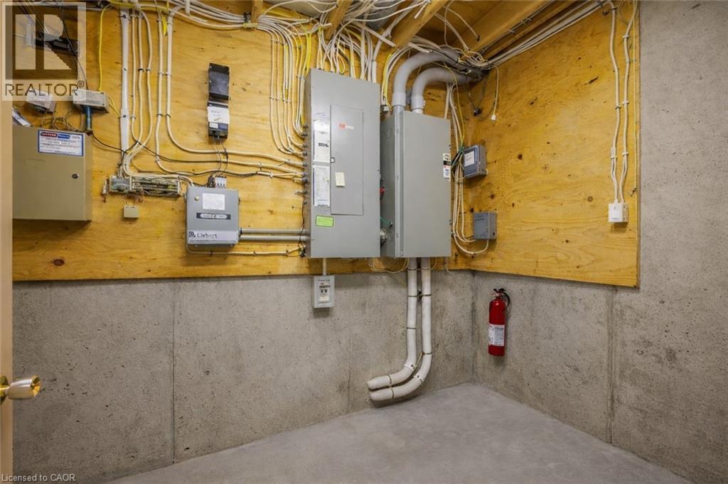 electrical room - 1285 Cockshutt Road, Simcoe, ON - Indoor Photo Showing Basement