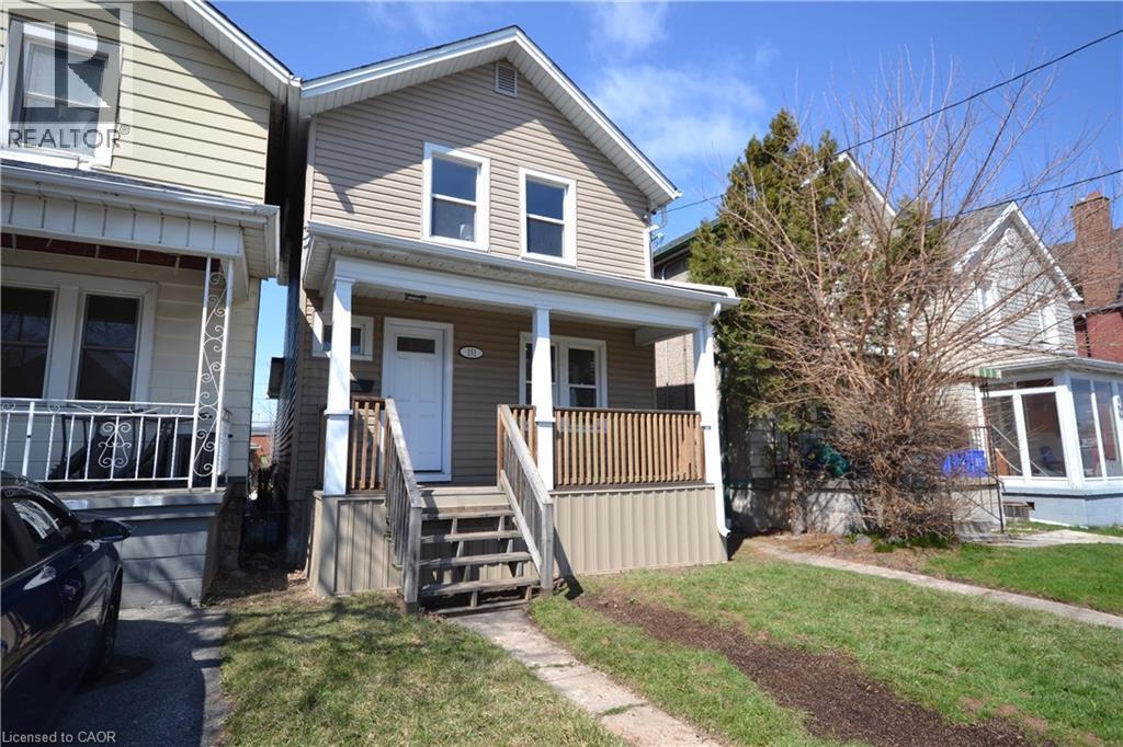 151 London Street N, Hamilton, ON - Outdoor With Deck Patio Veranda With Facade