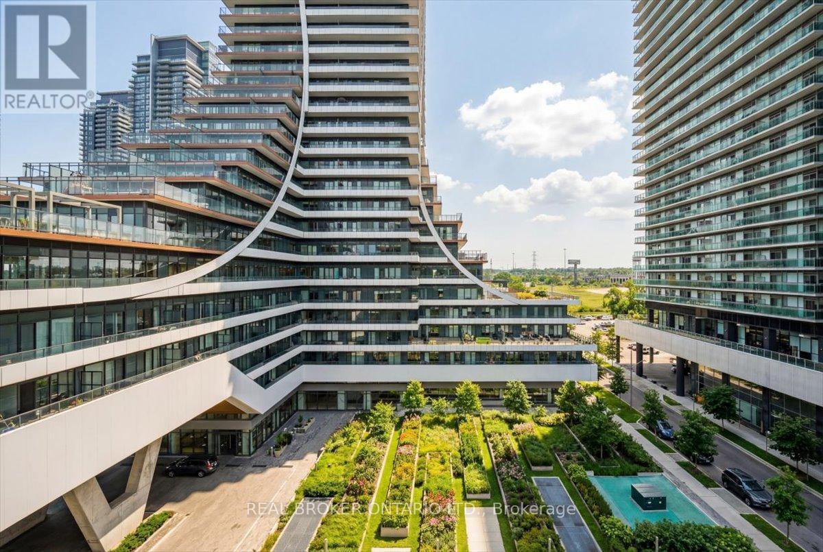 603 - 20 Shore Breeze Drive, Toronto, ON - Outdoor With Balcony With Facade