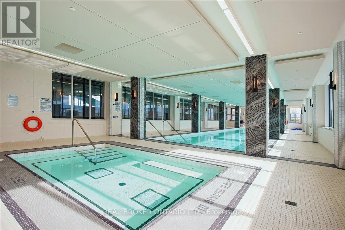 603 - 20 Shore Breeze Drive, Toronto, ON - Indoor Photo Showing Other Room With In Ground Pool