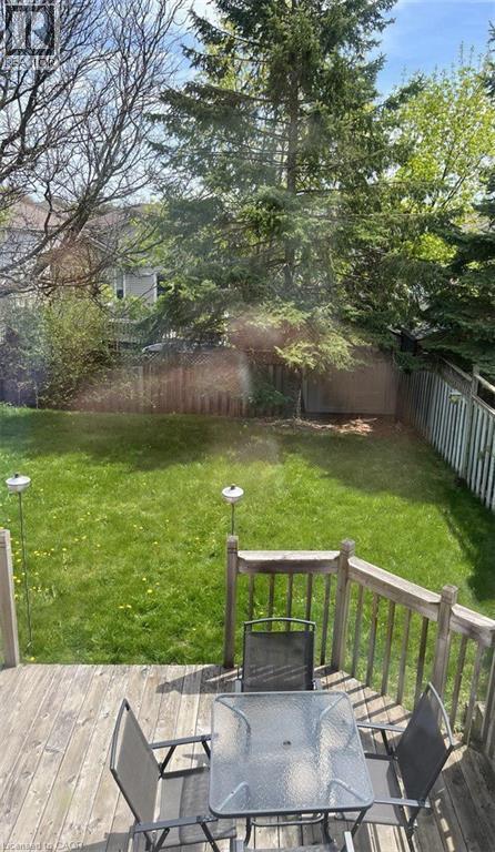 Deck/Backyard - 318 Sable Court, Waterloo, ON - Outdoor With Deck Patio Veranda