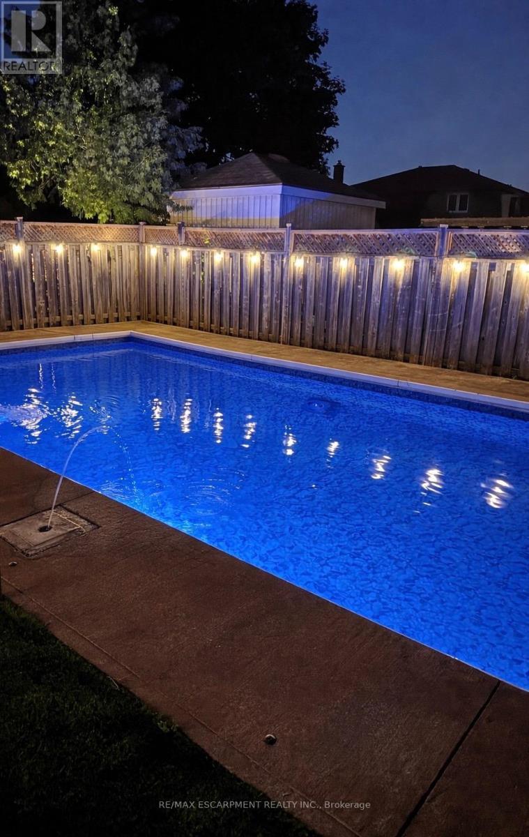 41 Candor Crescent, Hamilton, ON - Outdoor With In Ground Pool With Backyard